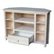 International Concepts Corner EnteRTAinment / TV Stand, Unfinished TV-49 - alternate 6
